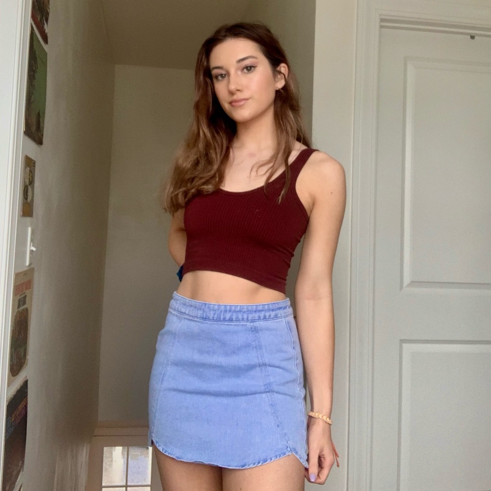 Pacsun Denim Mini Skirt